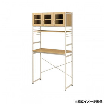 弘益(KOEKI) UTILITY ルナ キッチンラック ナチュラル KR930NA |b03