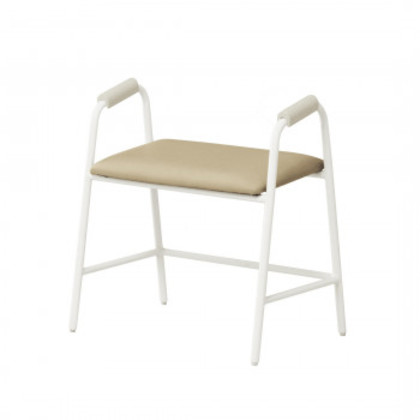 弘益(KOEKI) UTILITY 立ち上がりサポート玄関スツール ホワイト RSPGS1WH |b03