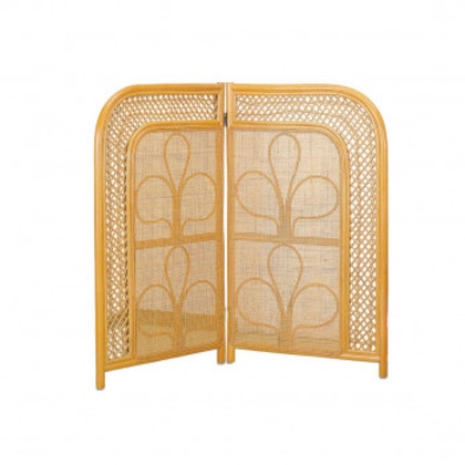 今枝商店 Romantic Rattan 籐スクリーン 2連(2パネル) ロータイプ B201 |b03