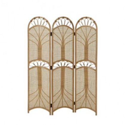 今枝商店 Romantic Rattan 籐スクリーン 3連(3パネル) B423 |b03