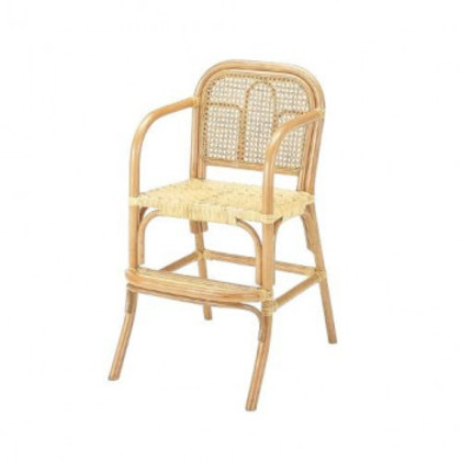 今枝商店 Romantic Rattan 籐子供イス ハイタイプ S566 |b03