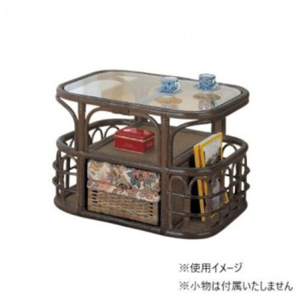今枝商店 Romantic Rattan 籐テーブル T34B |b03