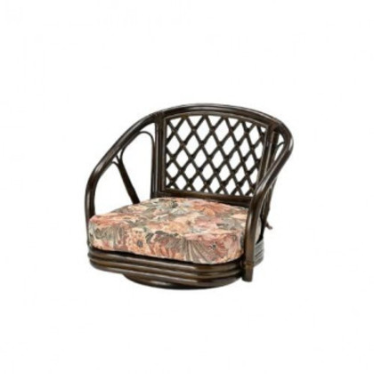 今枝商店 Romantic Rattan 籐回転座椅子1脚売 ロータイプ TK70301 |b03