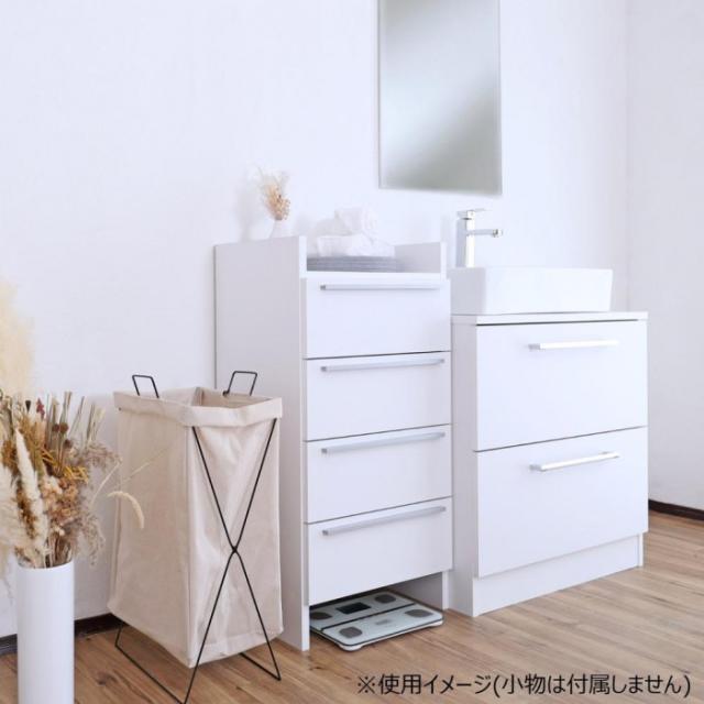 日本製組立家具 ランドリーチェスト 4段 CO-NC-9045H |b03_2
