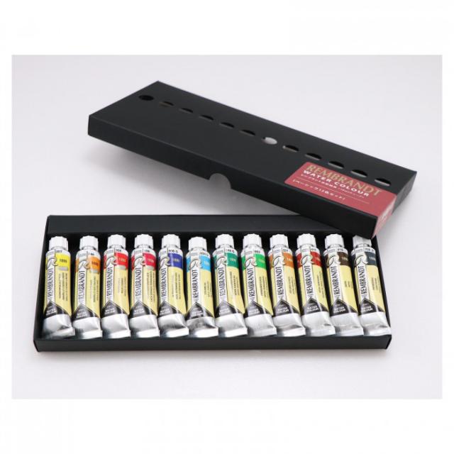 ターレンス レンブラント水彩絵具10ml ベーシック12色紙箱セット RWC10-B12 489320 |b03_2