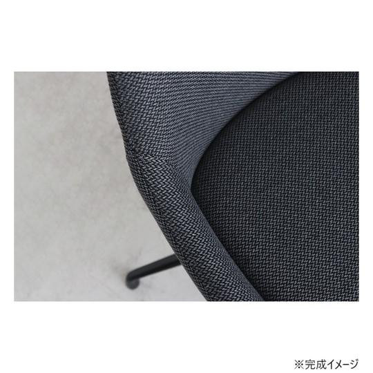 東馬(TOHMA) FAB(ファーブ) ラウンドチェア CG チャコールグレー 54675830 |b03_3