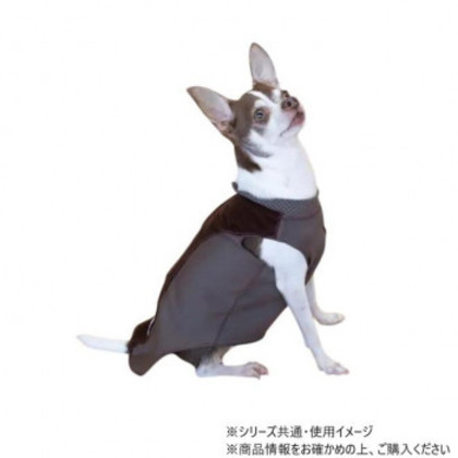 遠赤技研 ペットも温活テラペットケア・ぬくぬくウエア 袖なし Sサイズ ブラウン |b03