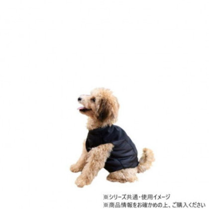 遠赤技研 ペットも温活テラペットケア・ぬくぬくウエア 袖なし Sサイズ ブラック |b03