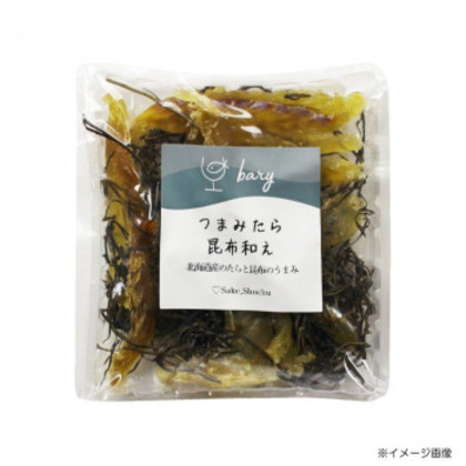 bary つまみたら昆布和え(40g)＆ピリ辛バイ貝のスモーク(36g)各12袋 |b03
