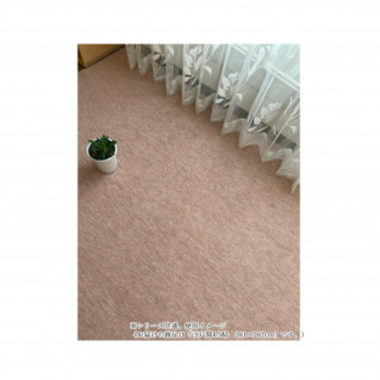 Axia アクシア ループパイルカーペット 防ダニ・抗菌・床暖対応 Rose ローズ 江戸間4.5帖 261×261 |b03