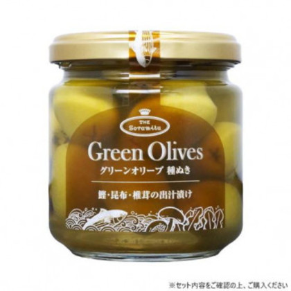 そらみつ グリーンオリーブ出汁漬け 80g 12個 |b03