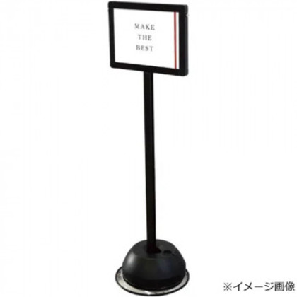 TOKISEI 常磐精工 屋外ポールサインスタンド A4片面横 ブラック BOPSS-A4YK |b03 10,780円