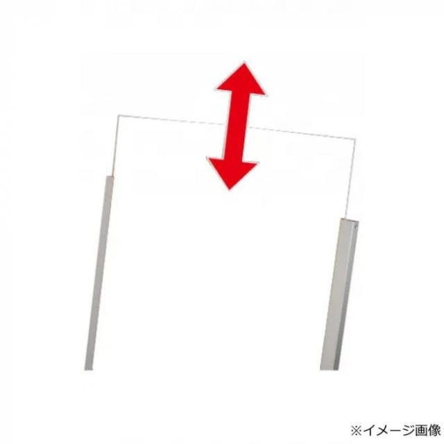 常磐精工 ブラックバリウススタンド看板 ブラックボード 450×600両面 BVASKBB-450X600R |b03_4
