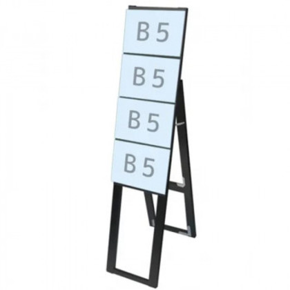 TOKISEI 常磐精工 ブラックカードケーススタンド看板 B5横4片面ハイ BCCSK-B5Y4KH |b03