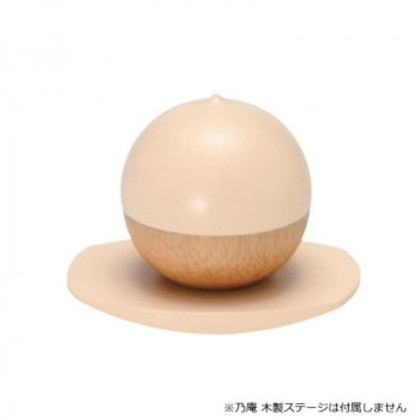 乃庵(のあん) 木製骨壺 クリーム 32R8007200032 |b03