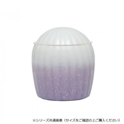 夢雅(ゆめか) 骨壺 有田焼 4.0寸 桃花バイオレット 32B440T600072 |b03