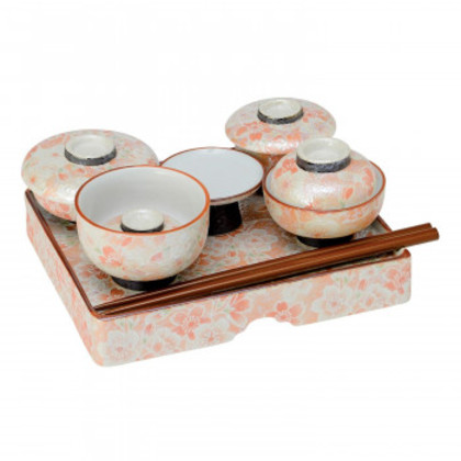 仏膳 有田焼 雅桜ピンク 436900009v072 |b03