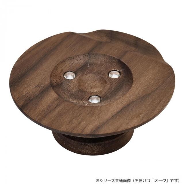 涼月 木製りん台セット(丸型 ) りん2.0寸 オーク 59e35iP900092 |b03