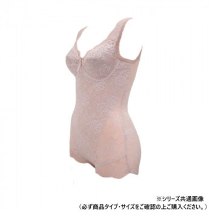 TAMURA yNuco ブルーメリアボディスーツ レギュラー ダスティピンク L-YTN25R-115-L |b03