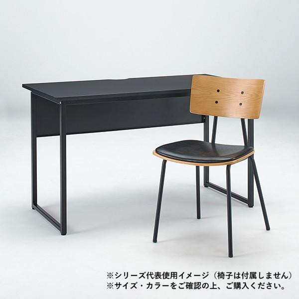 井上金庫販売 オフィス用 ワークデスク 106 脚ブラック/天板ブラック SFD-B106 BK |b03_1