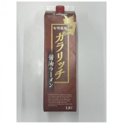 アリアケジャパン 172330 有明鳳凰 ガラリッチ油ラーメン スープ 1.8L×6 |b03