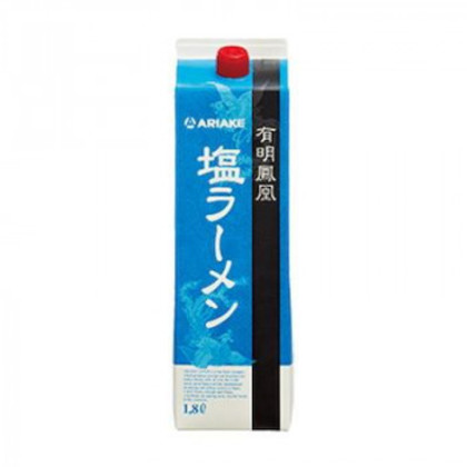 アリアケジャパン 179630 有明鳳凰 塩ラーメン スープ 1.8L×6 |b03