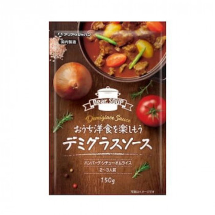 アリアケジャパン 115531 Dear.SOUP デミグラスソース 150g×12袋×4箱 |b03