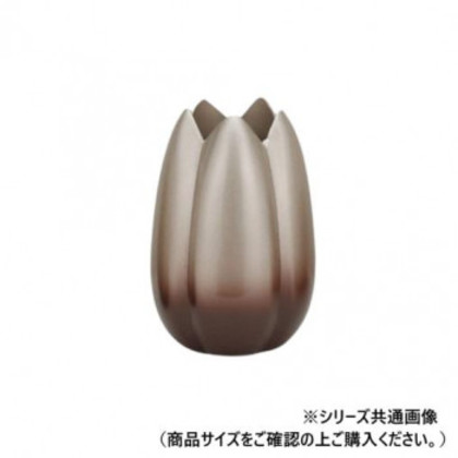 ALTE MEISTER アルテマイスター 仏具 ももか 花立 中  銀茶  49531 |b03