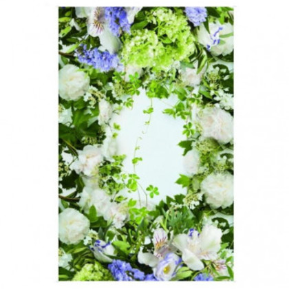 ペット供養 ペットエンディングシート 大 草花 グリーン 30入 060615 |b03