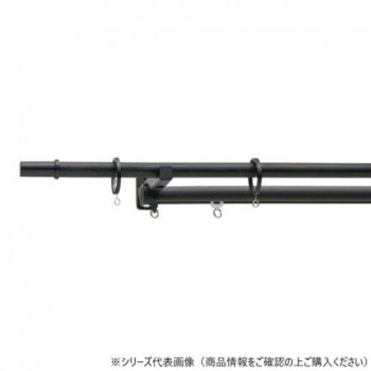 30017474 トーソー(TOSO) 装飾レール モノ16 Bセット ブラック ネクスティダブル2.10m |b03