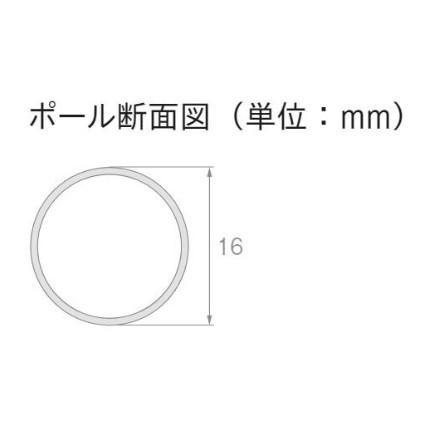 30017492 トーソー(TOSO) 装飾レール モノ16 Cセット ダ-クグレー ネクスティダブル2.10m |b03_3