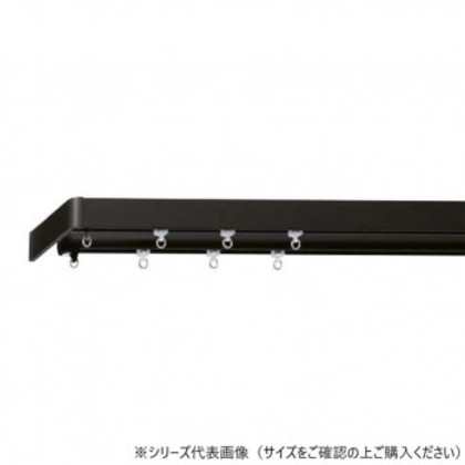 30018539 トーソー(TOSO) 装飾レール レガ-トユニ Mセット ブラック 天付けダブル3.00m |b03