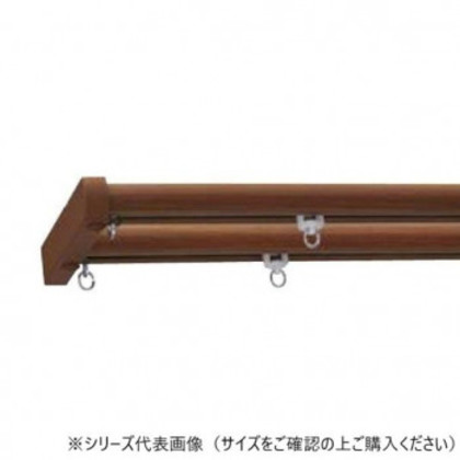 30007324 トーソー(TOSO) 機能性レール ネクスティ Mセット ウォ-ルナット ダブル1.82m |b03
