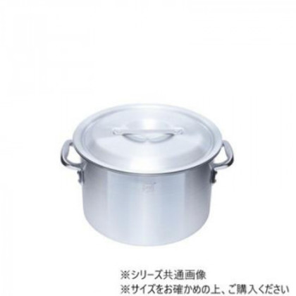 IH対応アルミ半寸胴鍋(目盛付) 24cm IALHZND024 |b03