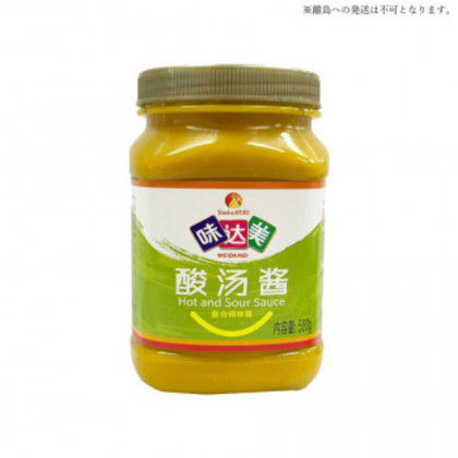 友盛貿易 味達美 酸湯醤(酸辣湯スープ) 580g×15本 0210156 |b03