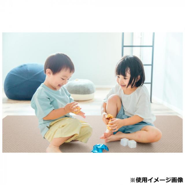 プレイマット ブラウン 148cm×150cm KPM-1515 BR |b03_2