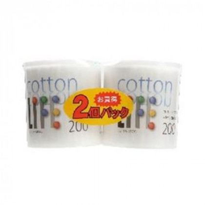 平和メディク コットンライフ綿棒 200本入 2P×30セット 6178 |b03