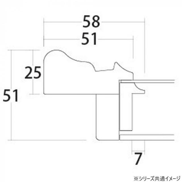 大額 軽量油額 8164 M15 シルバー |b03_2