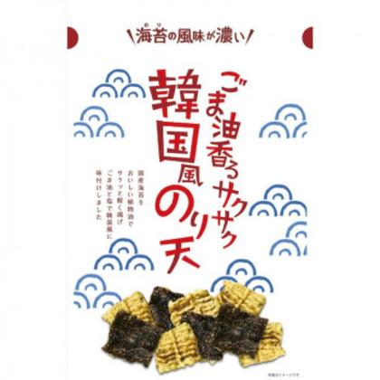 まるか食品 ごま油香る サクサク韓国風のり天 60g 48個入 |b03