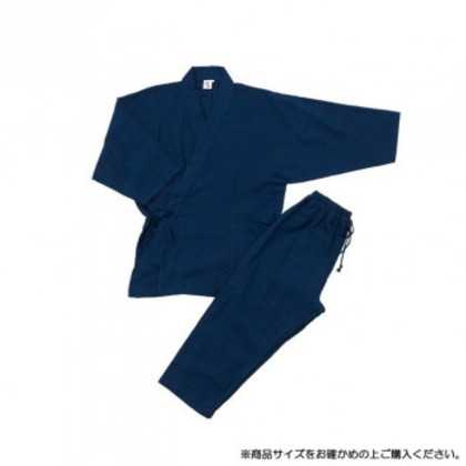 KADONO SARASHI SOME 和晒 ガーゼパジャマ 纏 Matoi ドビー織 米国海軍 L大きさ |b03