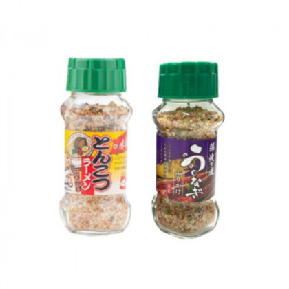 みなり とんこつラーメンふりかけ 80g・国産うなぎふりかけ 75g 各15個セット |b03