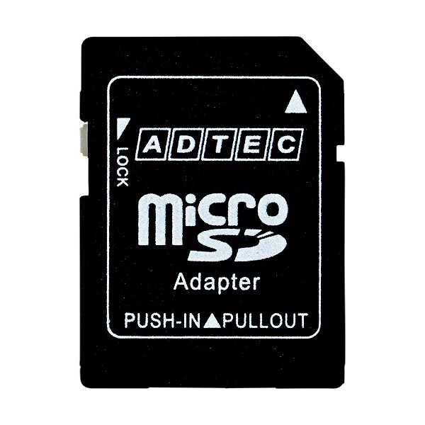 送料無料 （まとめ）アドテック microSDHC 32GBClass10 SD変換アダプター付 AD-MRHAM32G/10R 1枚〔×2セット〕  |b04｜au PAY マーケット