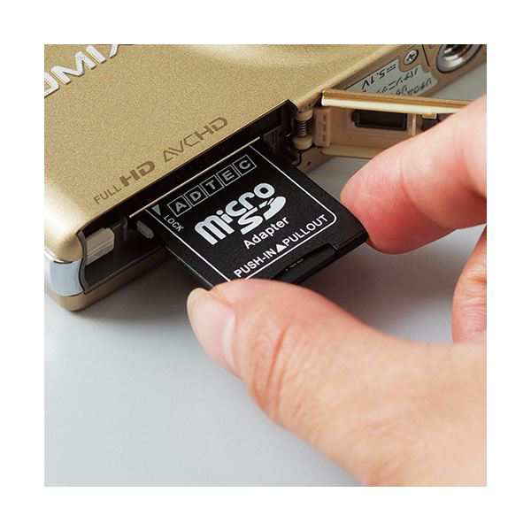 送料無料 （まとめ）アドテック microSDHC 32GBClass10 SD変換アダプター付 AD-MRHAM32G/10R 1枚〔×2セット〕  |b04｜au PAY マーケット