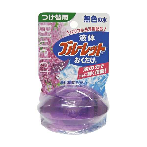テレビで話題 小林製薬 液体ブルーレットおくだけ つけ替 ブルーミーアクア 70ml 単品15個セット 無色のブルーレットおくだけ つめ替用 ソープの香り 小林製薬 代引不可