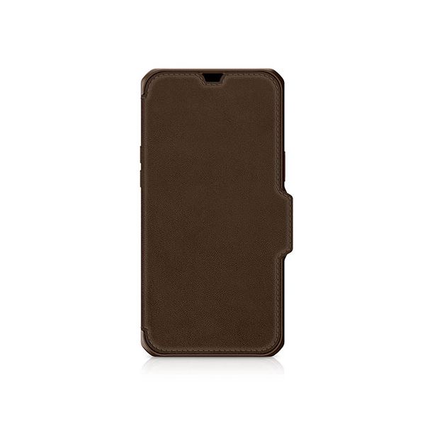 ITSKINS Hybrid Folio Leather for iPhone 13 mini/12 mini [Brown with real leather] AP2N-HYBRF-BNRL |b04の通販は 6,128円