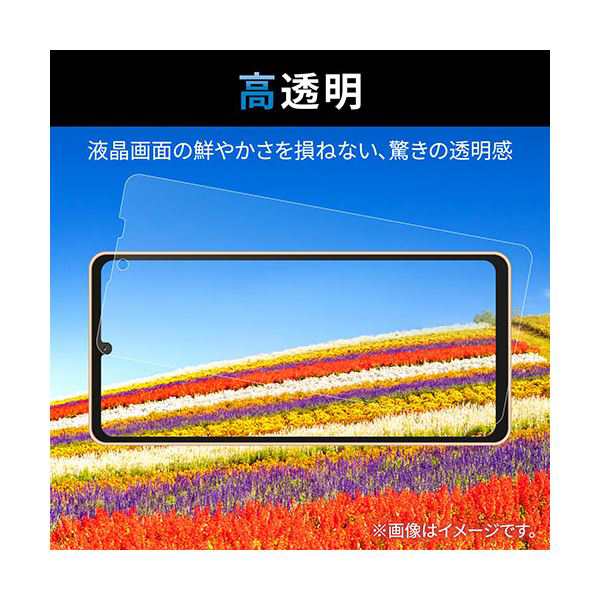 送料無料（一部地域を除く） エレコム AQUOS sense6s ガラスフィルム 超強靭 PM-S221FLGH garysideas.com