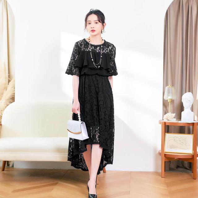 パーティードレス 結婚式 ワンピース 大きいサイズ 20代 30代 40代