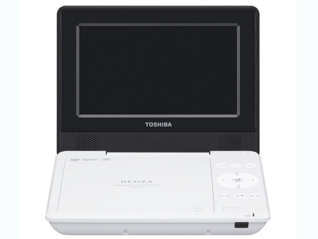 東芝 ポータブルDVDプレーヤー REGZA SD-P710SW [ホワイト]