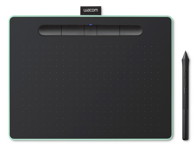 ワコム ペンタブレット Intuos Mediumワイヤレス CTL-6100WL/E0 [ピスタチオグリーン]の通販は
