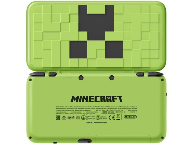 任天堂 ゲーム機 Newニンテンドー2ds Ll Minecraft Creeper Editionの